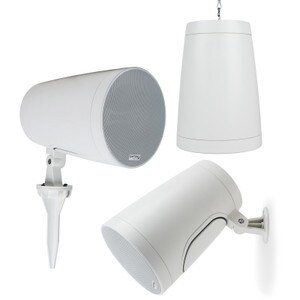 Main product image for Dayton Audio 6-1/2" Pendant/Landscape Speaker 70V/100V/8 Ohm White WP60XTW310-095